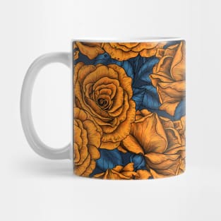 Orange roses Mug